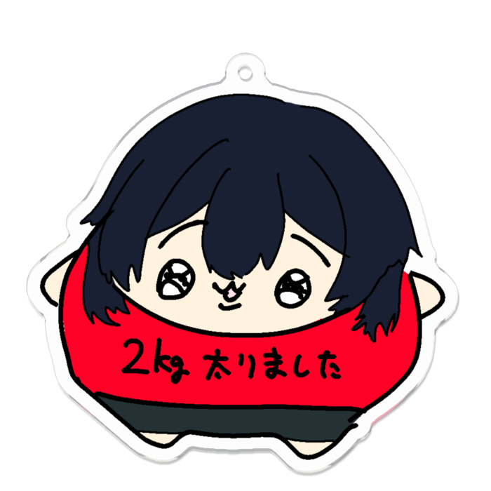 アクリルキーホルダー - 70 x 70 (mm)