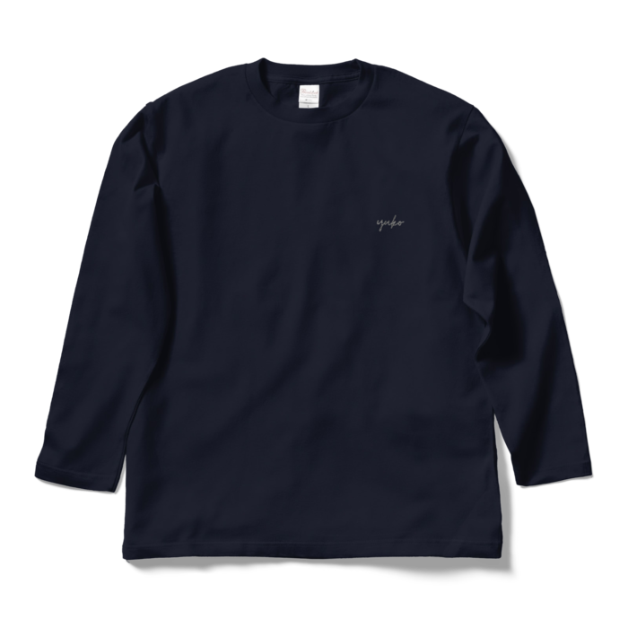 ロングスリーブTシャツ - L - ネイビー