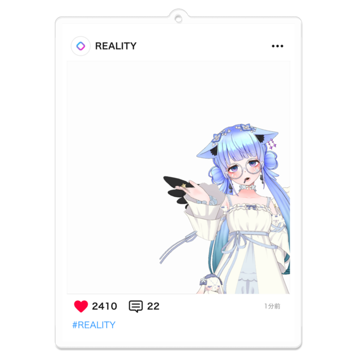 アクリルキーホルダー - 100 x 100 (mm)