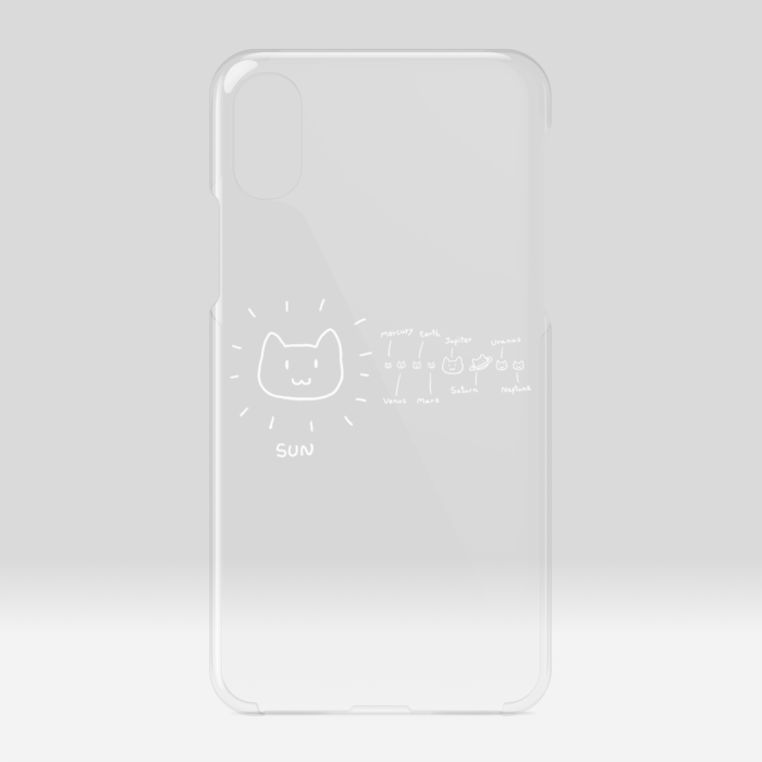 クリアiPhoneケース - iPhone X / XS