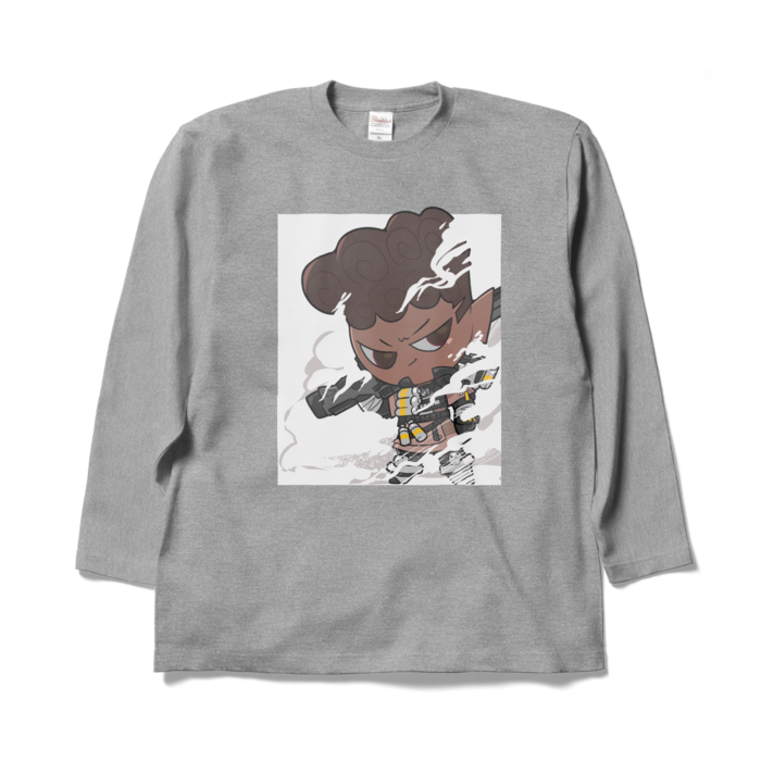 ロングスリーブTシャツ - XL - 杢グレー
