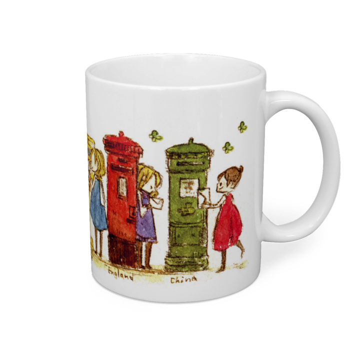 マグカップ - 直径 8 cm / 高さ 9.5 cm