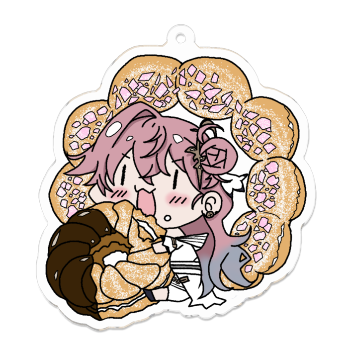 アクリルキーホルダー - 70 x 70 (mm)