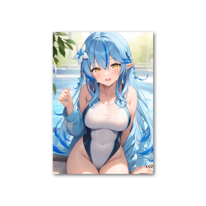 フォト風カード - 縦 - 片面