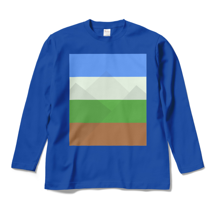 ロングスリーブTシャツ - M - ロイヤルブルー