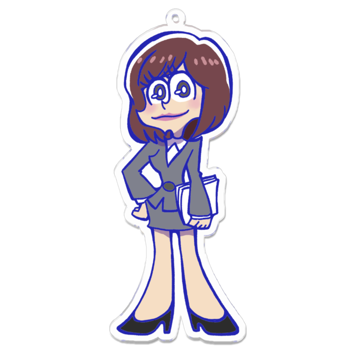 アクリルキーホルダー - 100 x 100 (mm)