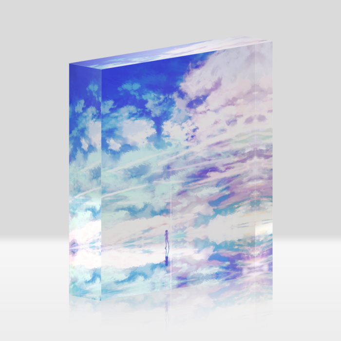 アクリルブロック - 100x100mm