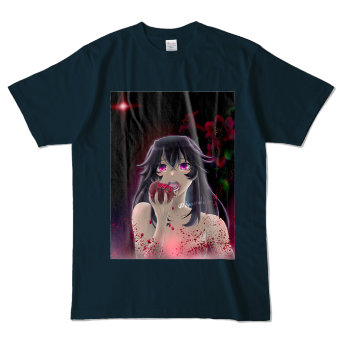 カラーTシャツ - L - ネイビー (濃色)