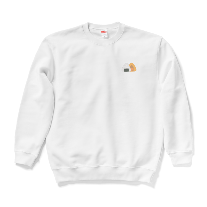 おにぎり白スウェット L 