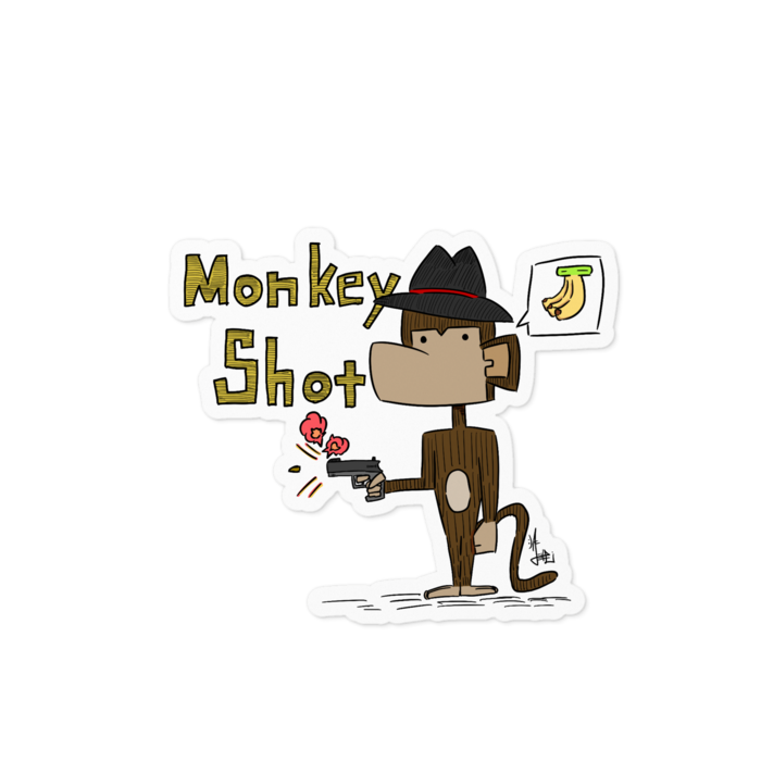 ステッカー - 100 x 100 (mm)