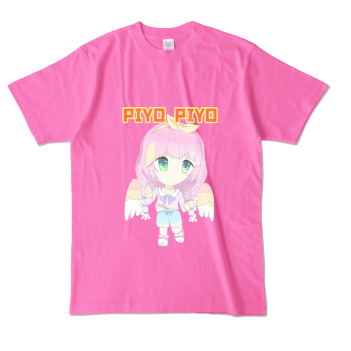 カラーTシャツ - L - ピンク (濃色)