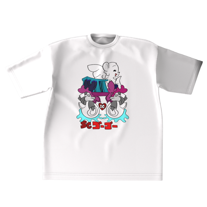 ビッグシルエットTシャツ - XL - 両面