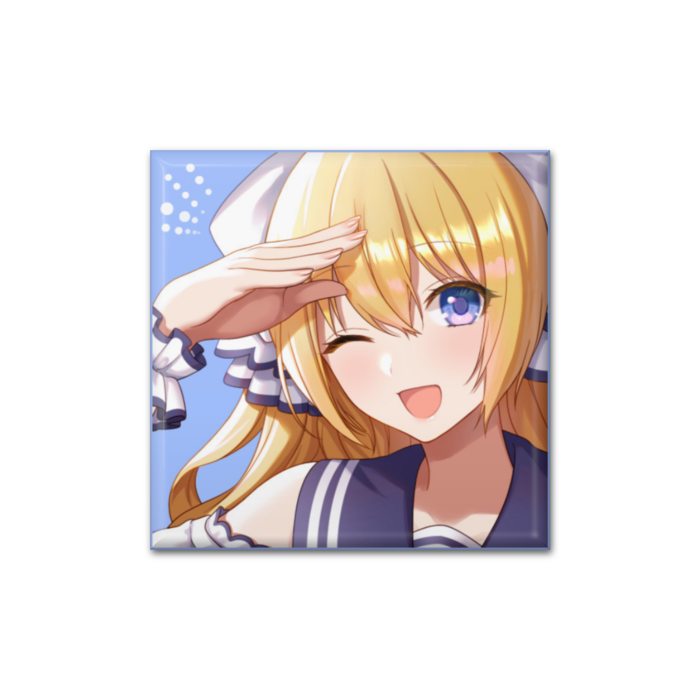 缶バッジ - 四角形40mm