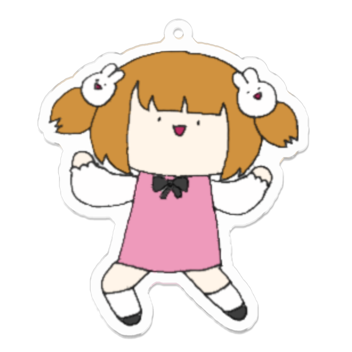 アクリルキーホルダー - 70 x 70 (mm)