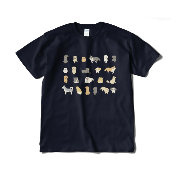 Tシャツ短納期 紺 XL