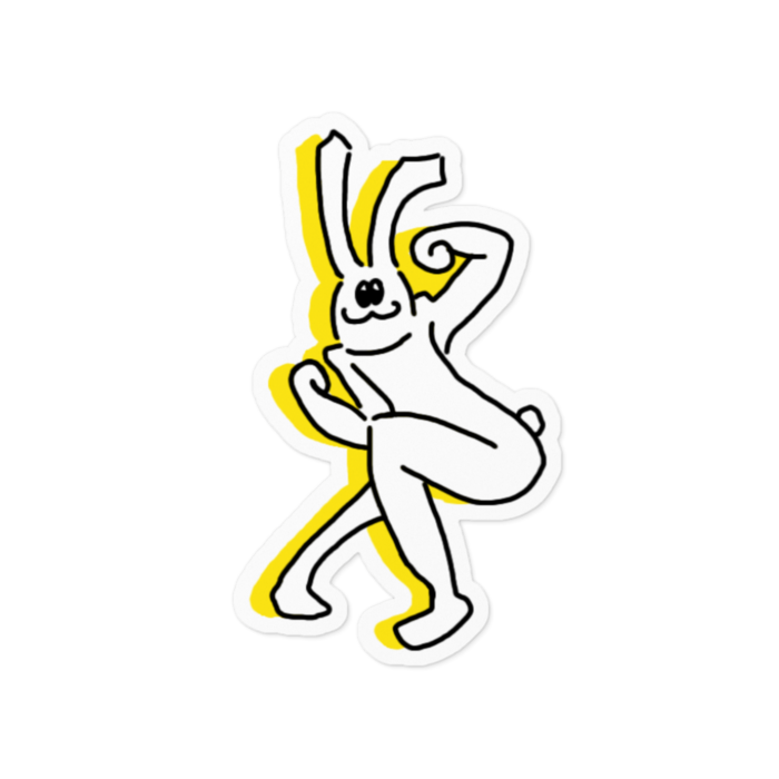 ステッカー - 100 x 100 (mm)