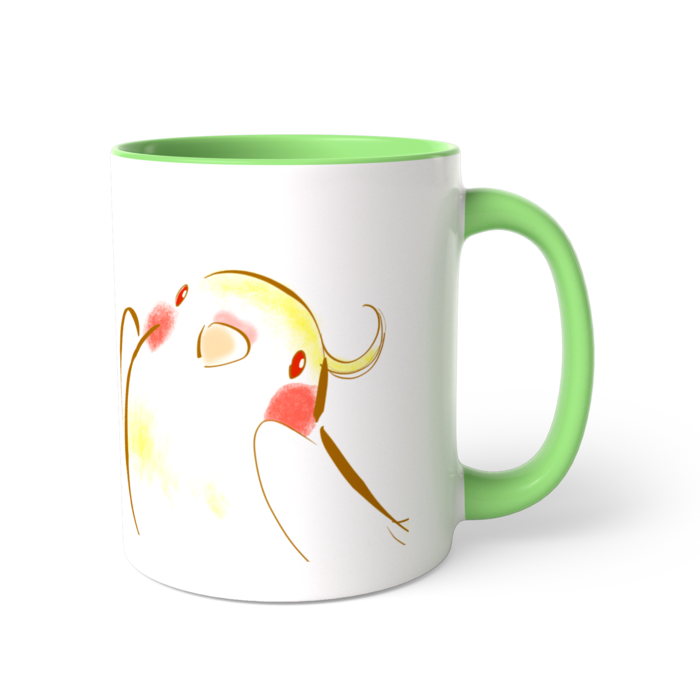 ツートンカラーマグカップ - 直径 8.2cm / 高さ 9.5cm