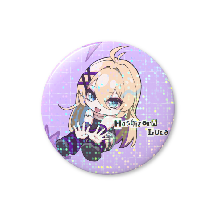 ホログラム缶バッジ - 44mm