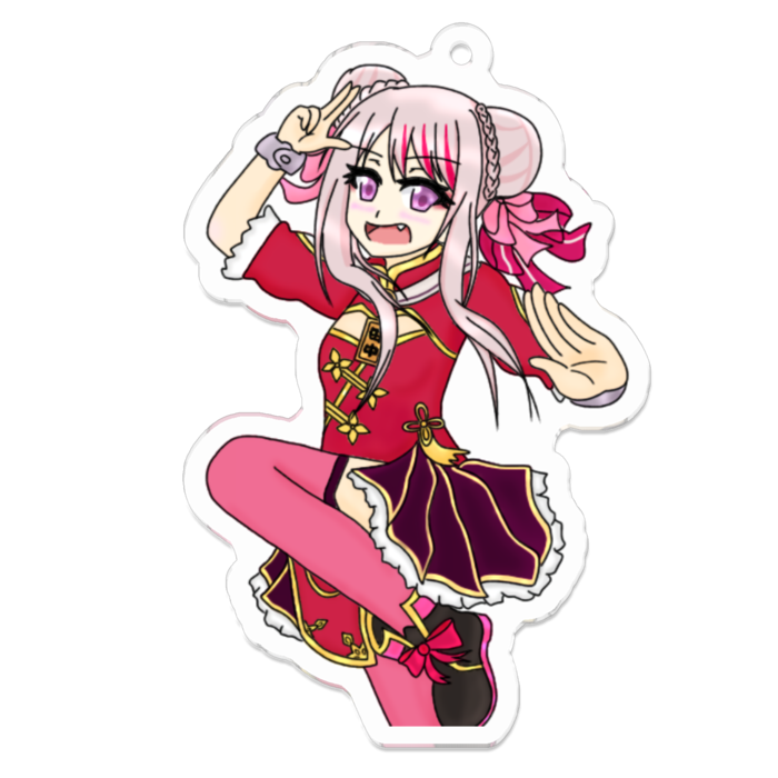 アクリルキーホルダー - 70 x 70 (mm)