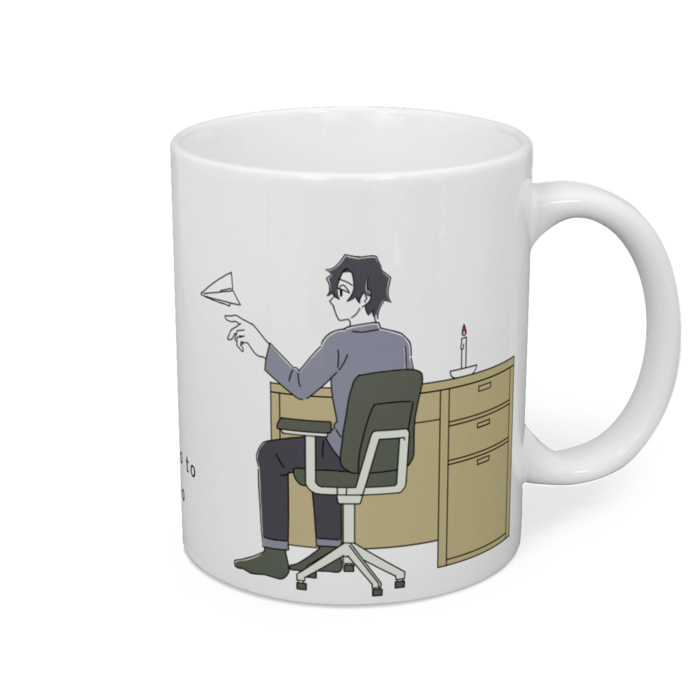 マグカップ - 直径 8 cm / 高さ 9.5 cm