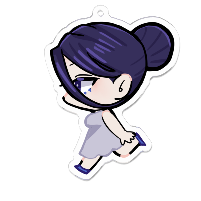 アクリルキーホルダー - 70 x 70 (mm)