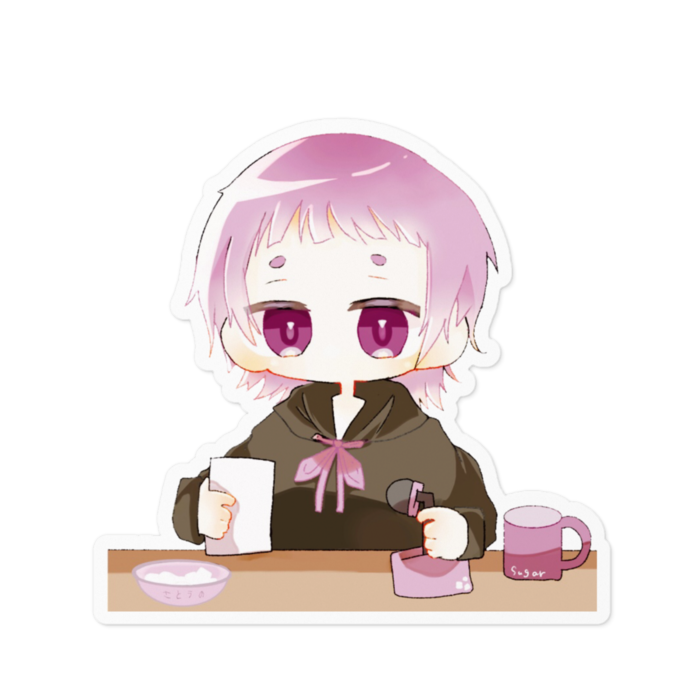 ステッカー - 100 x 100 (mm)