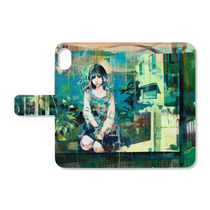 手帳型iPhoneケース - iPhone XR - ストラップ穴 なし