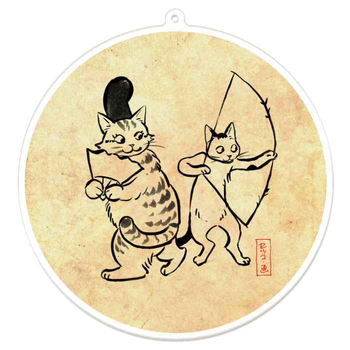 アクリルキーホルダー - 100 x 100 (mm)