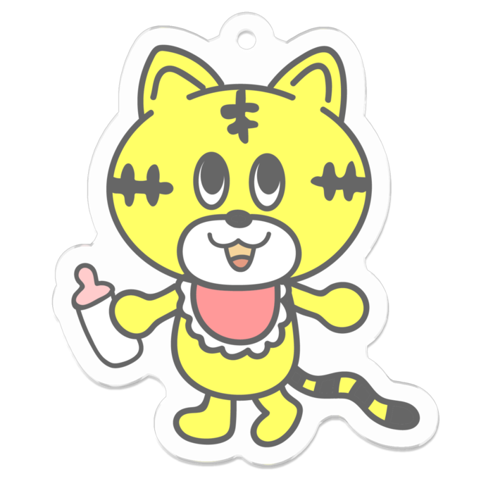 アクリルキーホルダー - 50 x 50 (mm)