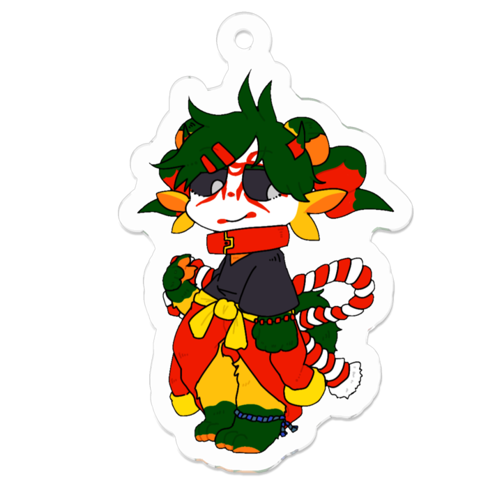 アクリルキーホルダー - 50 x 50 (mm)