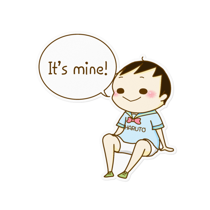 ステッカー - 160 x 160 (mm)