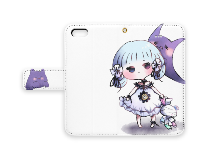 手帳型iPhoneケース - iPhone 5 / 5s / SE - ストラップ穴 あり