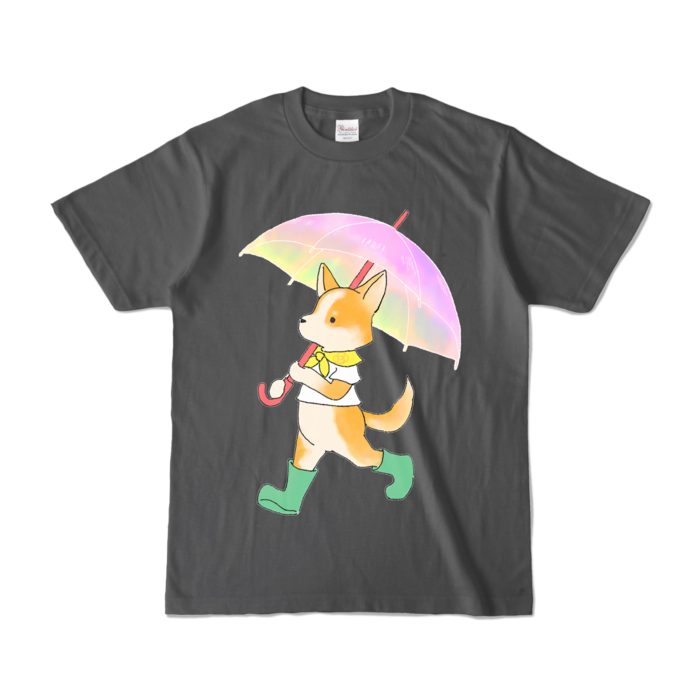 カラーTシャツ - S - チャコール (濃色)