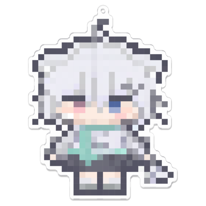 アクリルキーホルダー - 100 x 100 (mm)