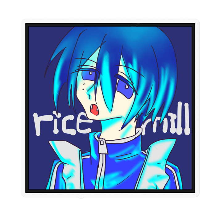 ステッカー - 100 x 100 (mm)