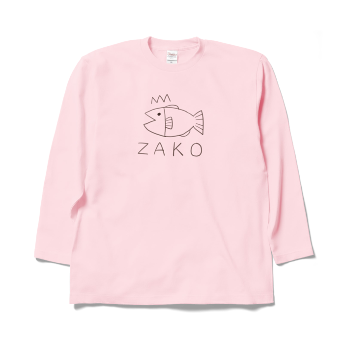 ロングスリーブTシャツ - XL - ライトピンク