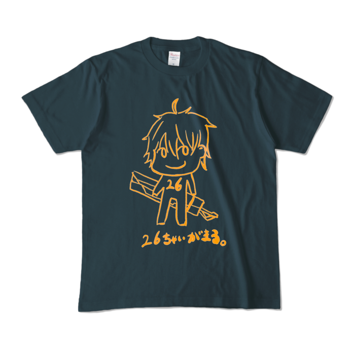 カラーTシャツ - M - デニム (濃色)
