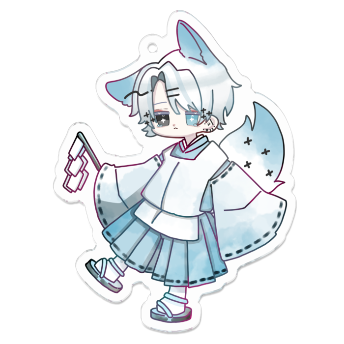 アクリルキーホルダー - 70 x 70 (mm)