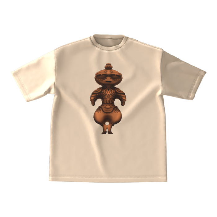 ビッグシルエットTシャツ - M - サンドベージュ