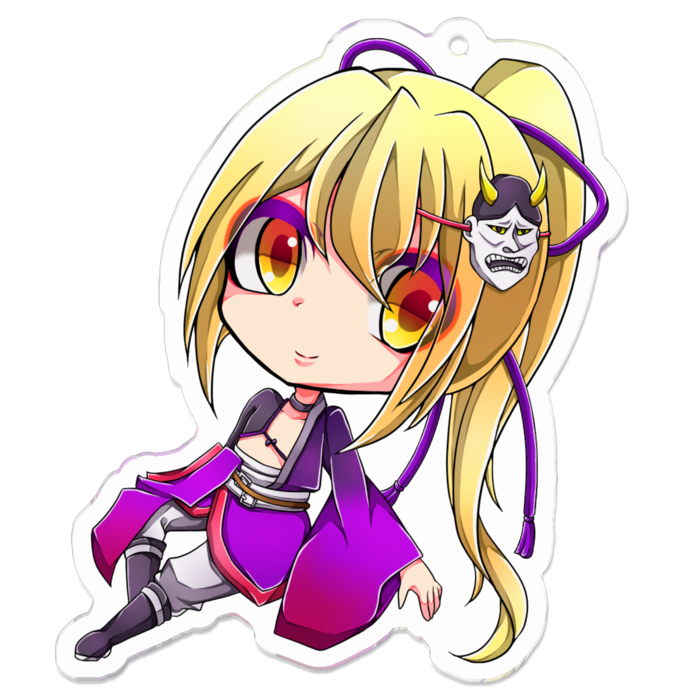 アクリルキーホルダー - 70 x 70 (mm)