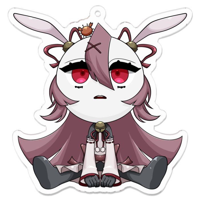 アクリルキーホルダー（コーティング） - 70 x 70 (mm)