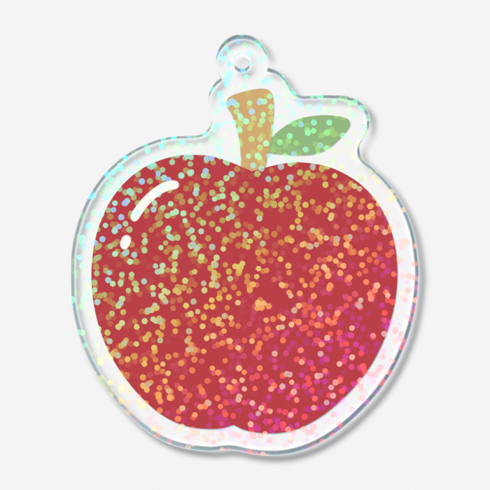 ホログラムアクリルキーホルダー - 50 × 50mm