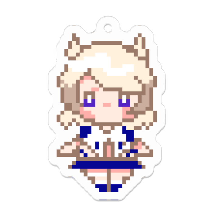 アクリルキーホルダー - 50 x 50 (mm)