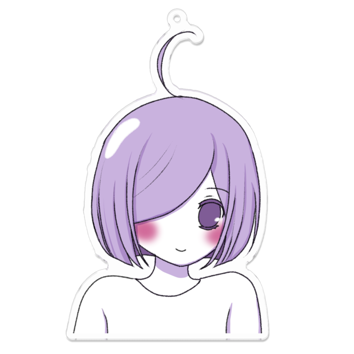 アクリルキーホルダー - 100 x 100 (mm)