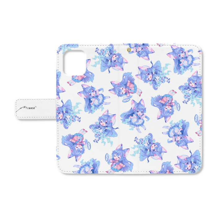 White - iPhone11 - ストラップ穴 あり