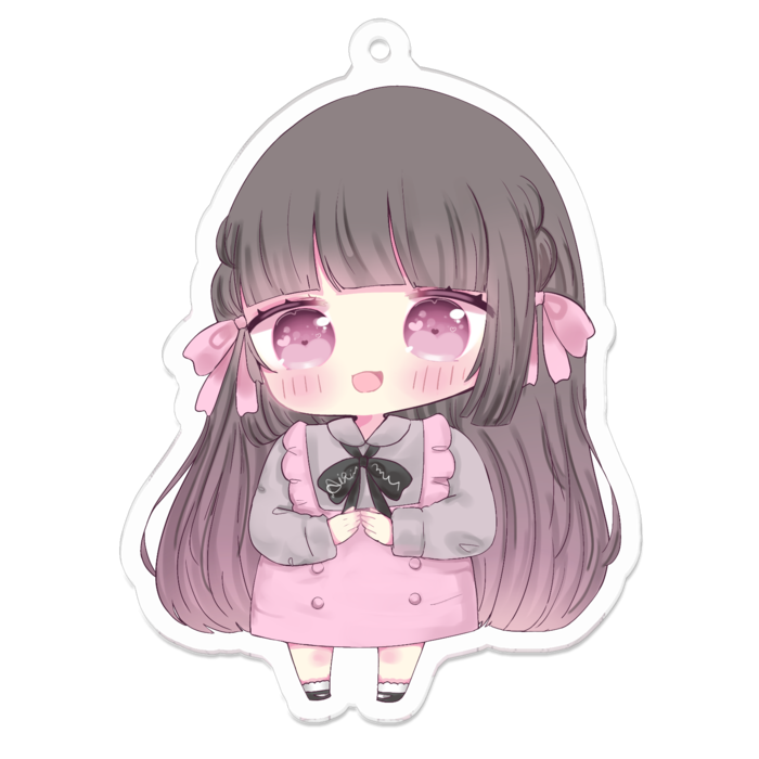 アクリルキーホルダー - 70 x 70 (mm)