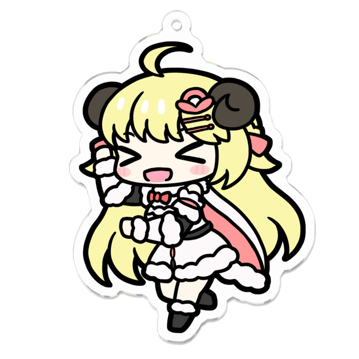 アクリルキーホルダー - 70 x 70 (mm)