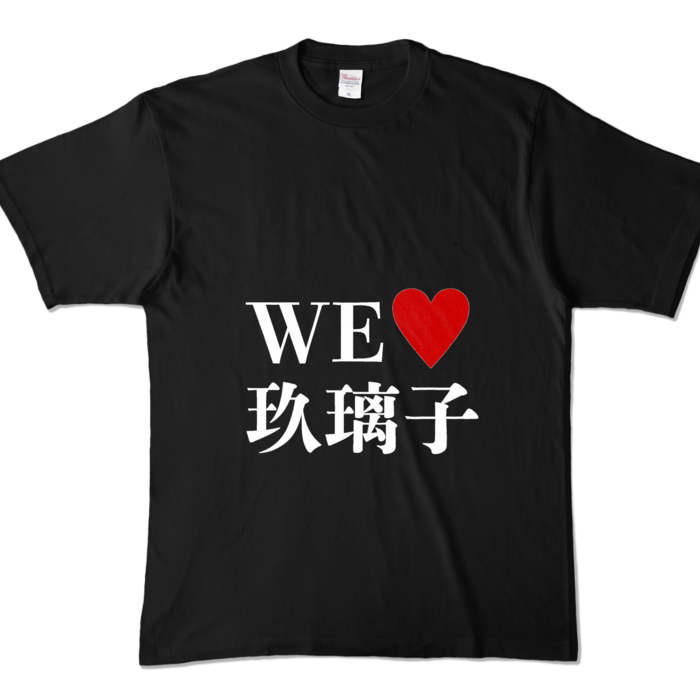 カラーTシャツ - XL - ブラック (濃色)(2)