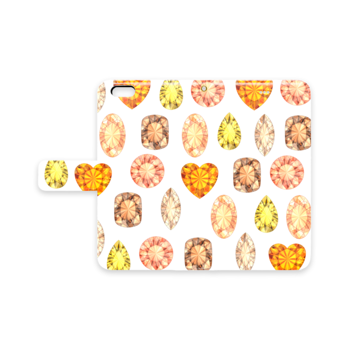 手帳型iPhoneケース - iPhone 6 Plus / 6s Plus - ストラップ穴 あり