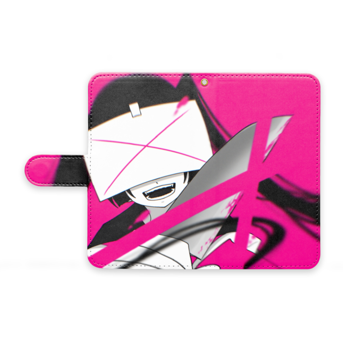 手帳型Androidケース - M - ストラップ穴 あり